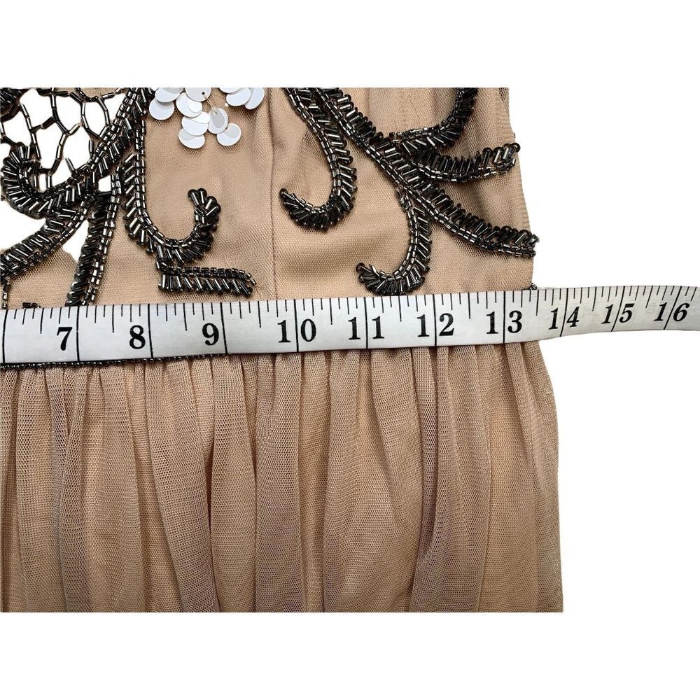 Gianni Bini Women's Formal Tan Dress - Picture 7 of 8